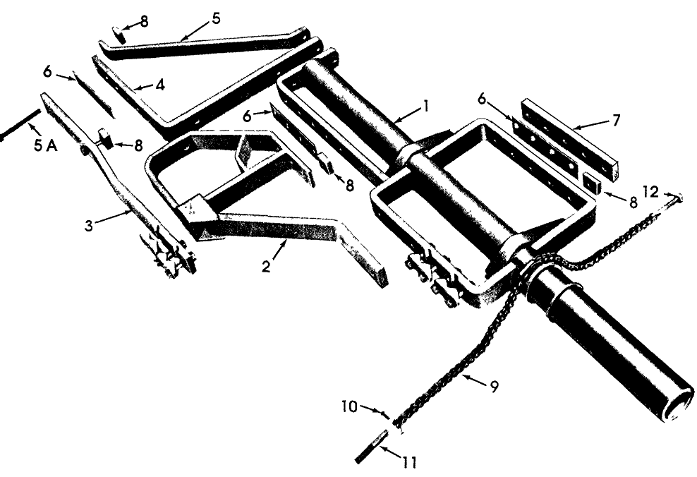 004 FRAME ASSEMBLY, REAR, SERIES-119 - 10-488