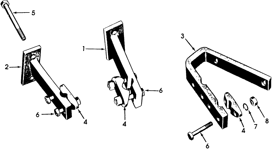 008 COULTER MOUNTING KITS - 10-490,10-19,10-530