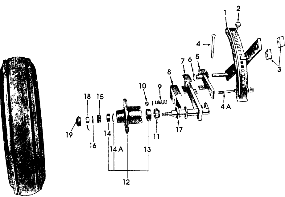 014 GAUGE WHEEL ASSEMBLY - 10-494