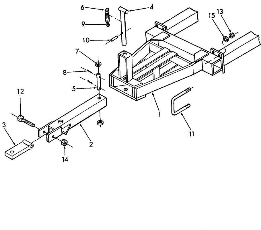 034 SWING IMPLEMENT HITCH