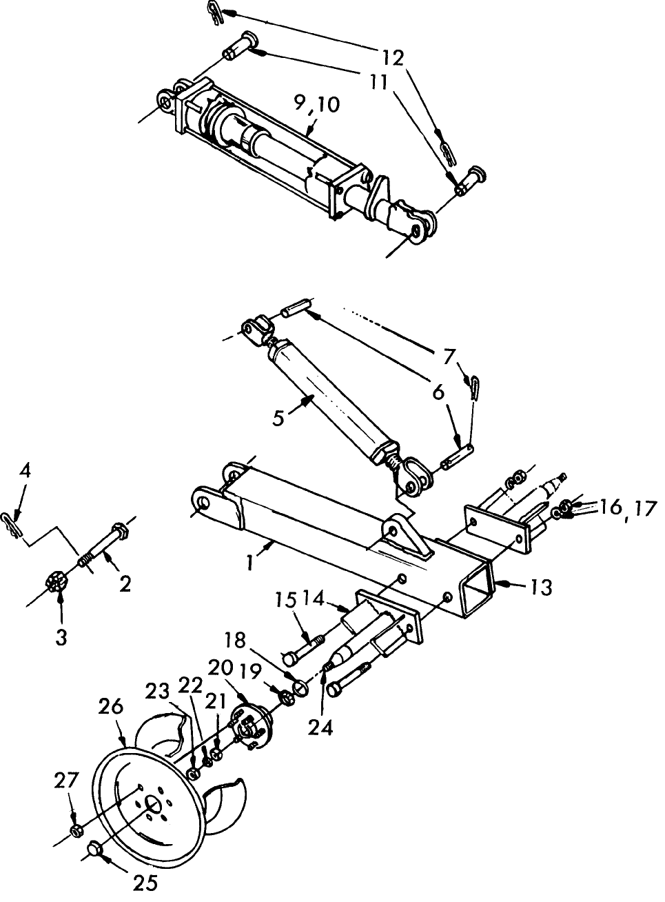 003 GAUGE WHEELS, HYDRAULIC & MANUAL