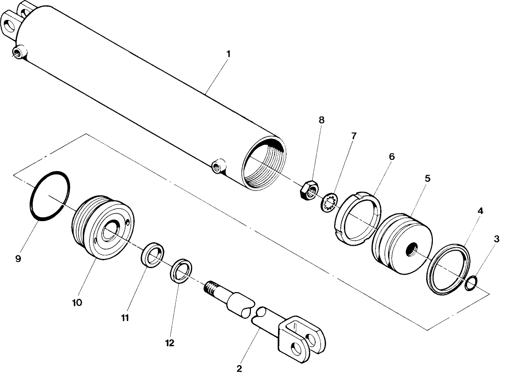 010 MAIN ROCKSHAFT CYLINDER