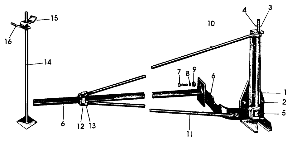 005 FRAME PARTS - 13-56,13-57,13-58,13-59,13-65,13-66,13-73