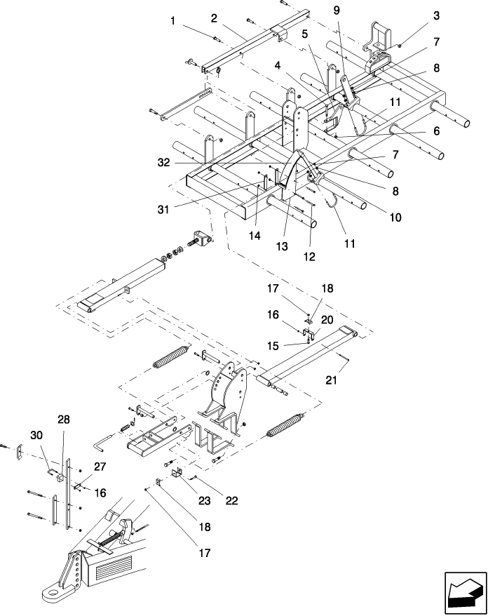 4.010.1 HYDRAULIC TINE ANGLE ADJUSTMENT OPTION