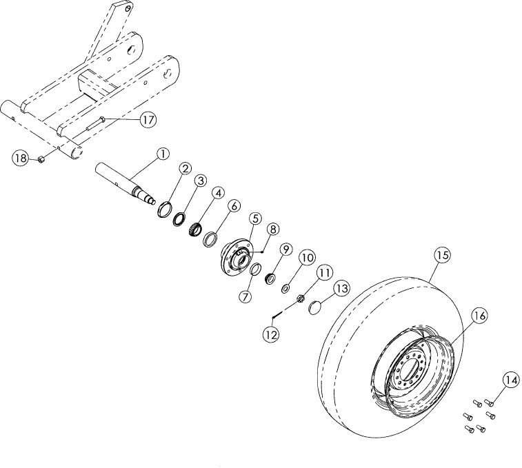 09 -08 WING DUAL 6-BOLT PARTS