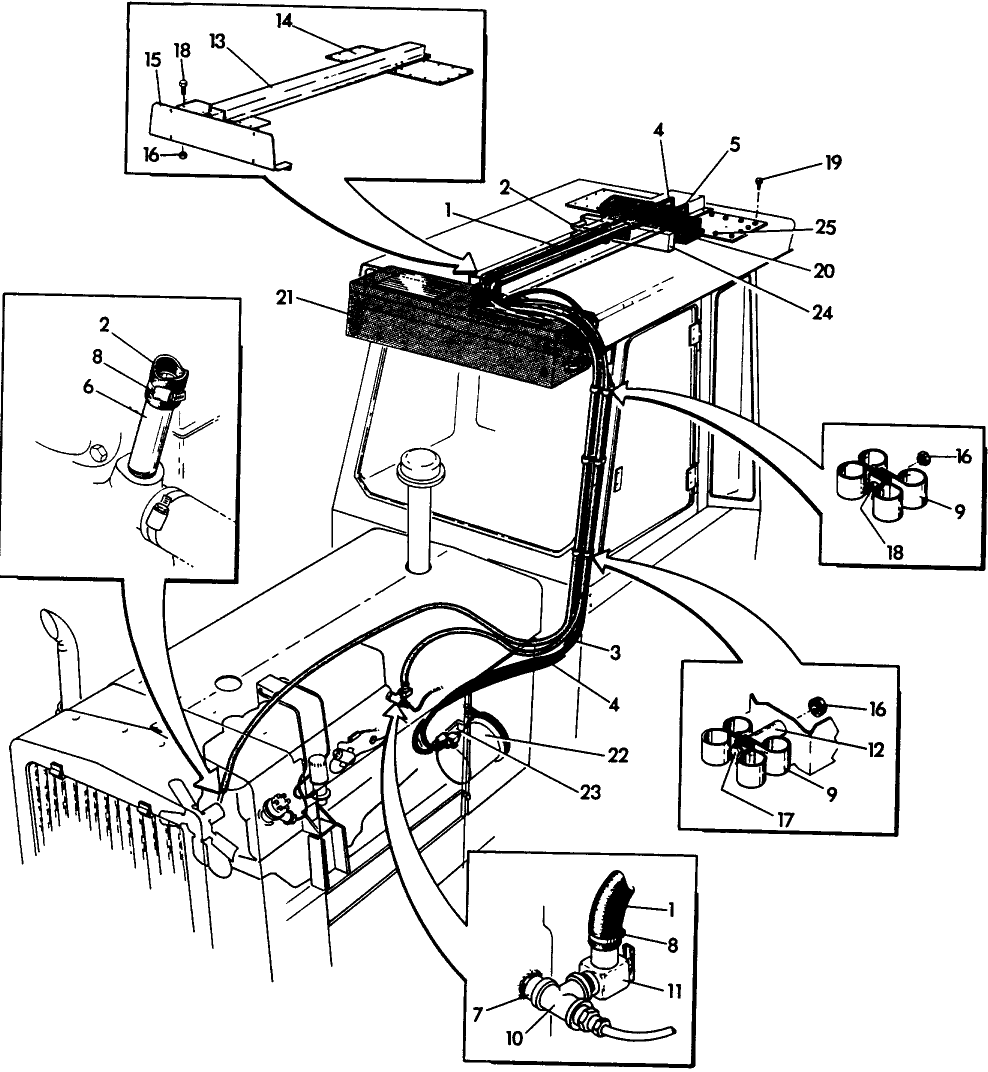 061 AIR CONDITIONER PIPING