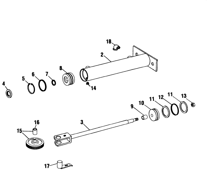 036 ROLLING RACK CYLINDER