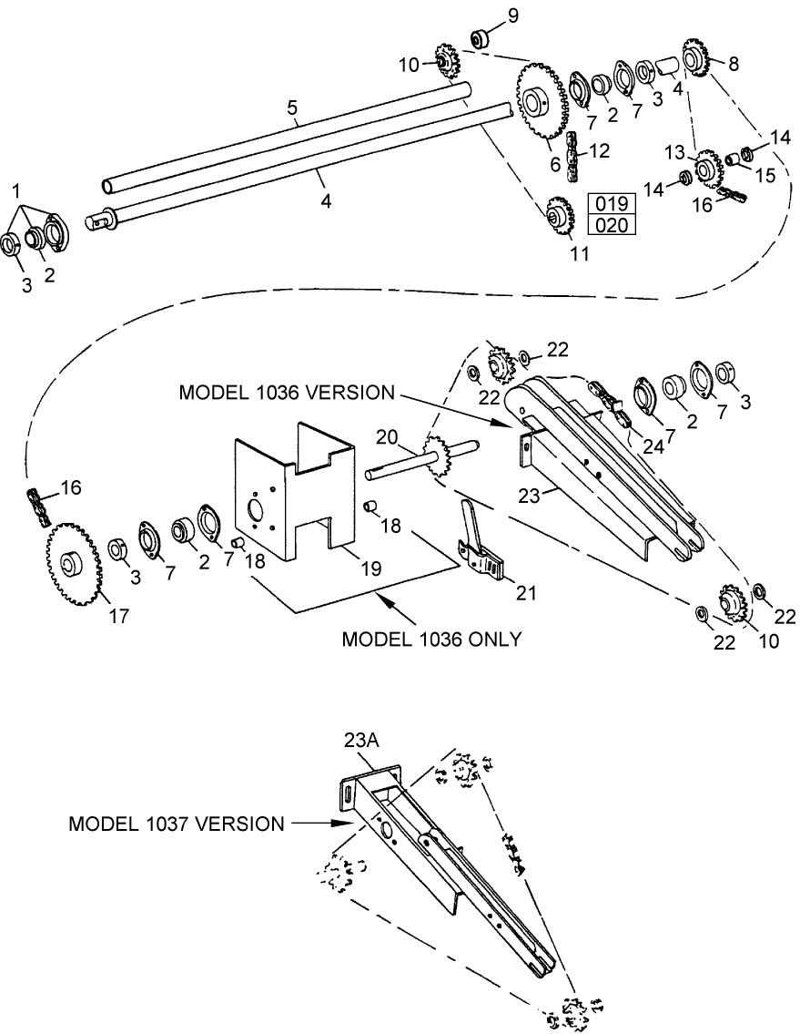 004 CROSS CONVEYOR & DRIVE