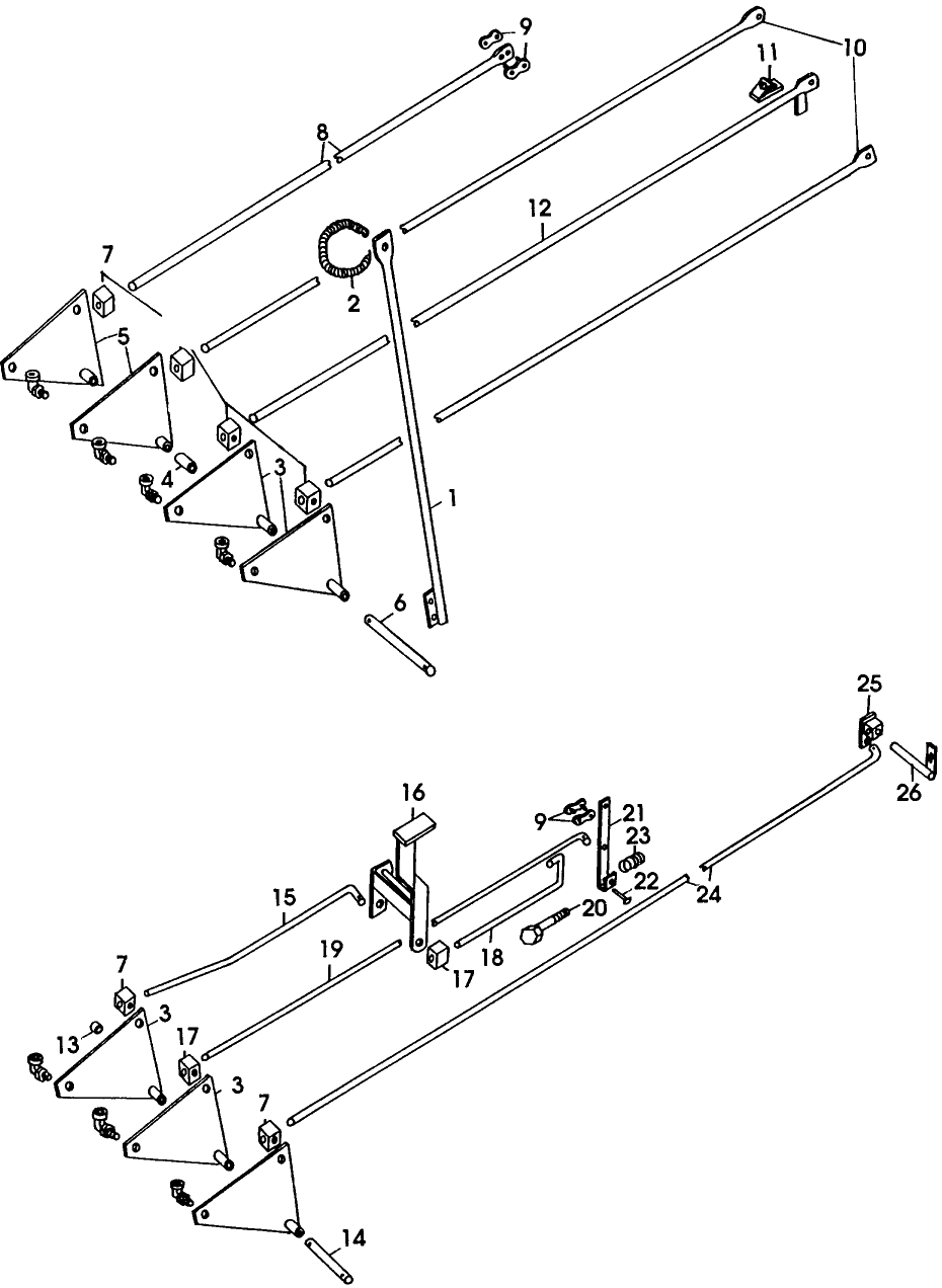 002 REAR SECTION REMOTE CONTROL GROUP