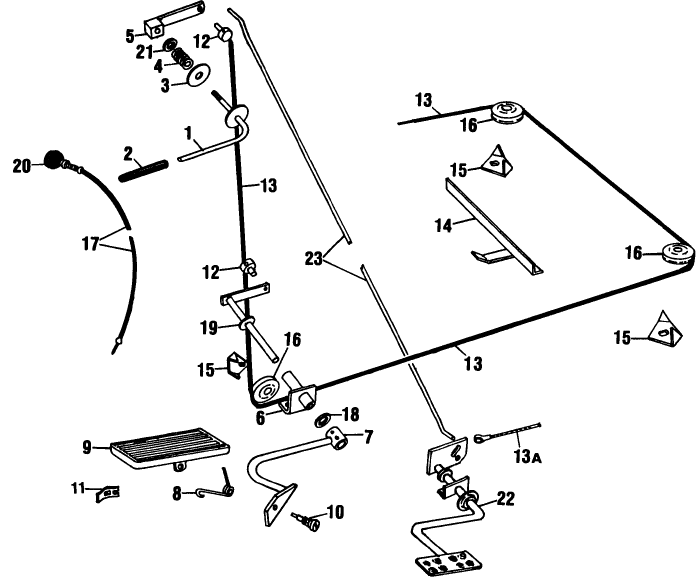 028 GASOLINE-THROTTLE LINKAGE