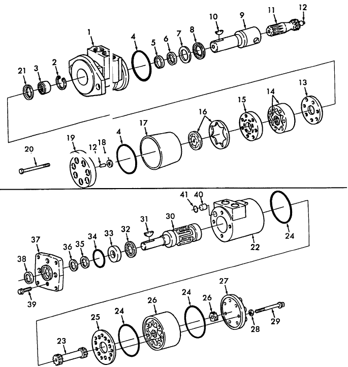 063 CROSS CONVEYOR DRIVE ORBIT MOTOR