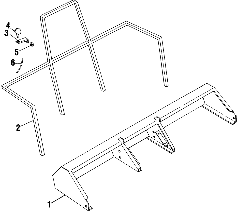 009 FRONT RAILING ASSEMBLY