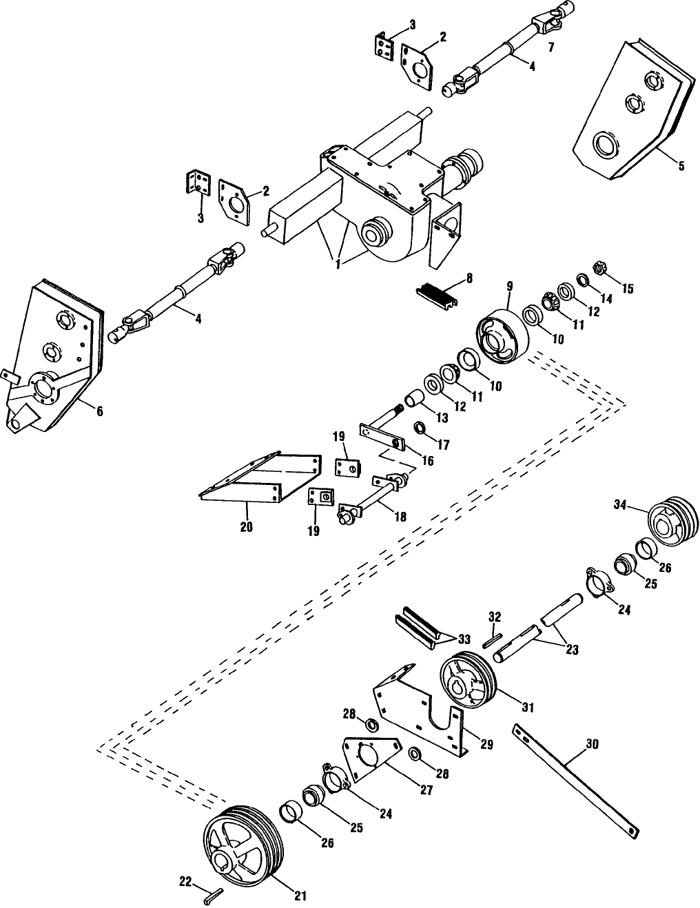 032 JACKSHAFT DRIVE GROUP