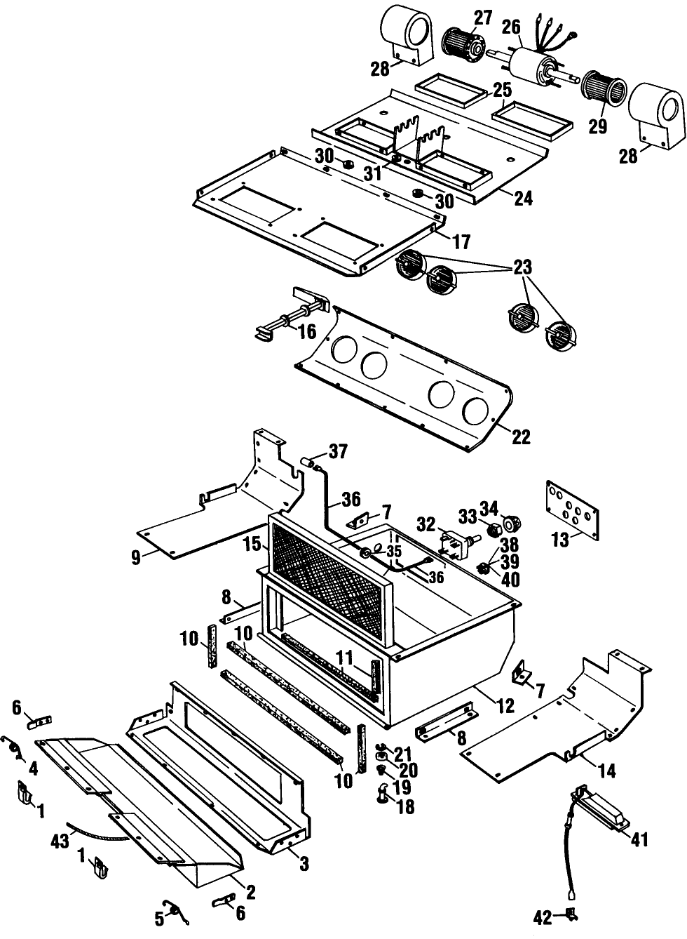 009 OPERATOR'S CAB PRESSURIZER GROUP