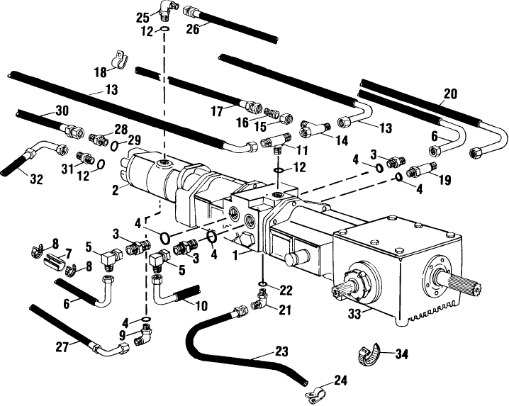 032 HYDRAULICS, TRANSMISSION