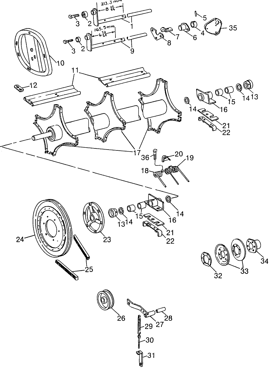 004 REEL & REEL DRIVE