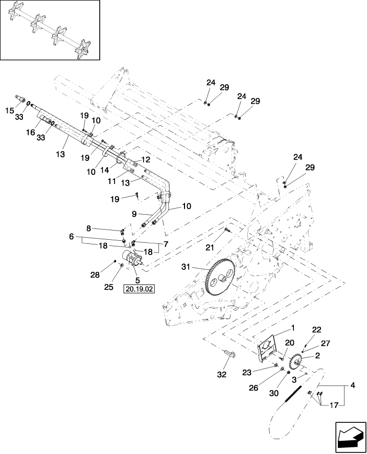 20.19.01 HYDRAULIC REEL DRIVE KIT