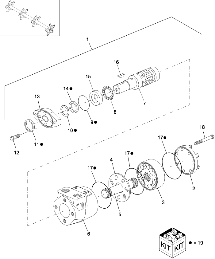 20.19.02 REEL DRIVE MOTOR