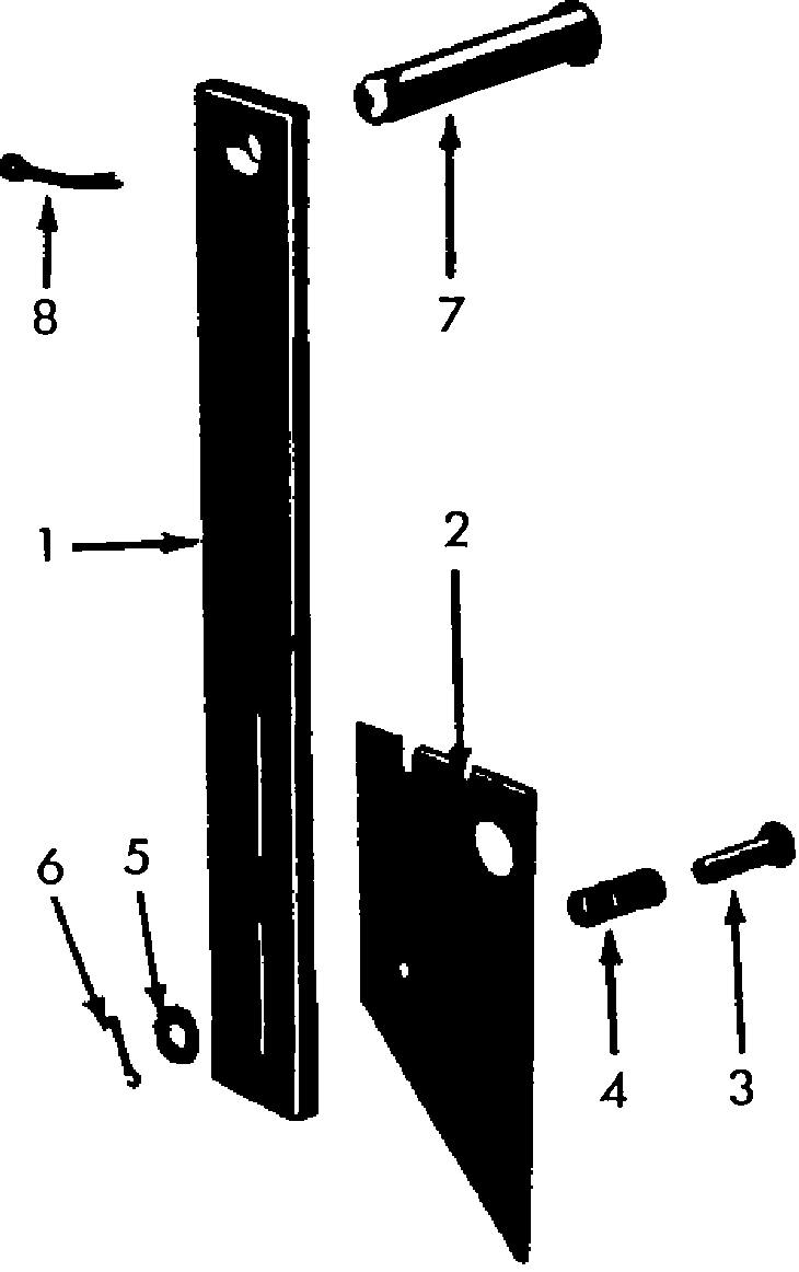 031 EXTRA EQUIPMENT, TRANSPORT LOCK ASSEMBLY