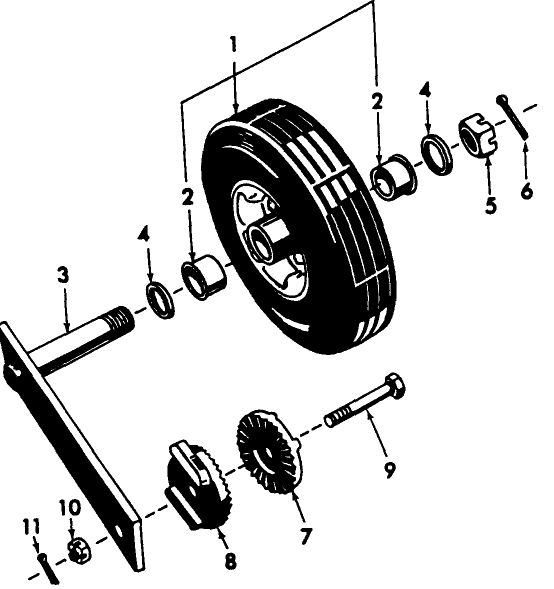 032 CLIPPING WHEEL ATTACHMENT