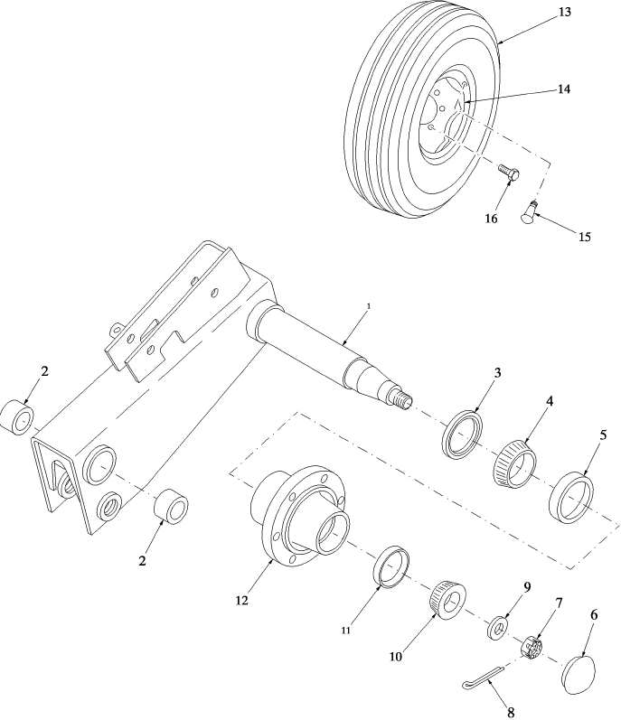 11.01 HUB, SPINDLE & TIRES