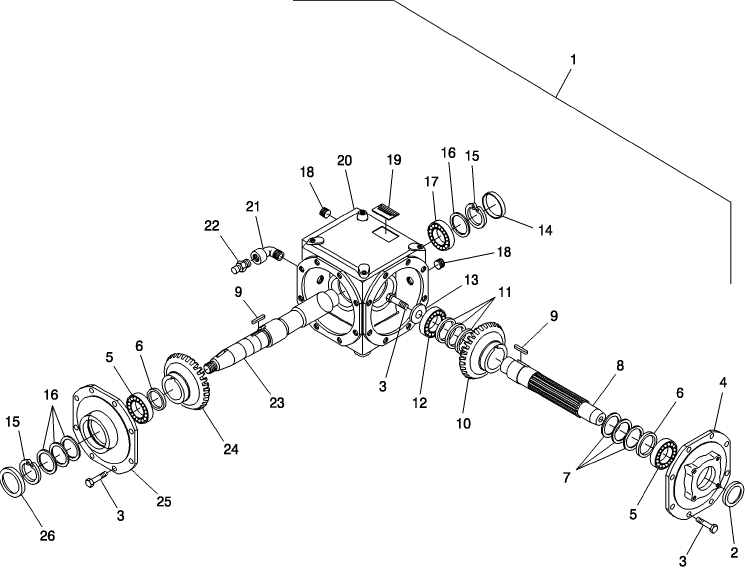 03.02 GEARBOX, PIVOT, BSN-641955