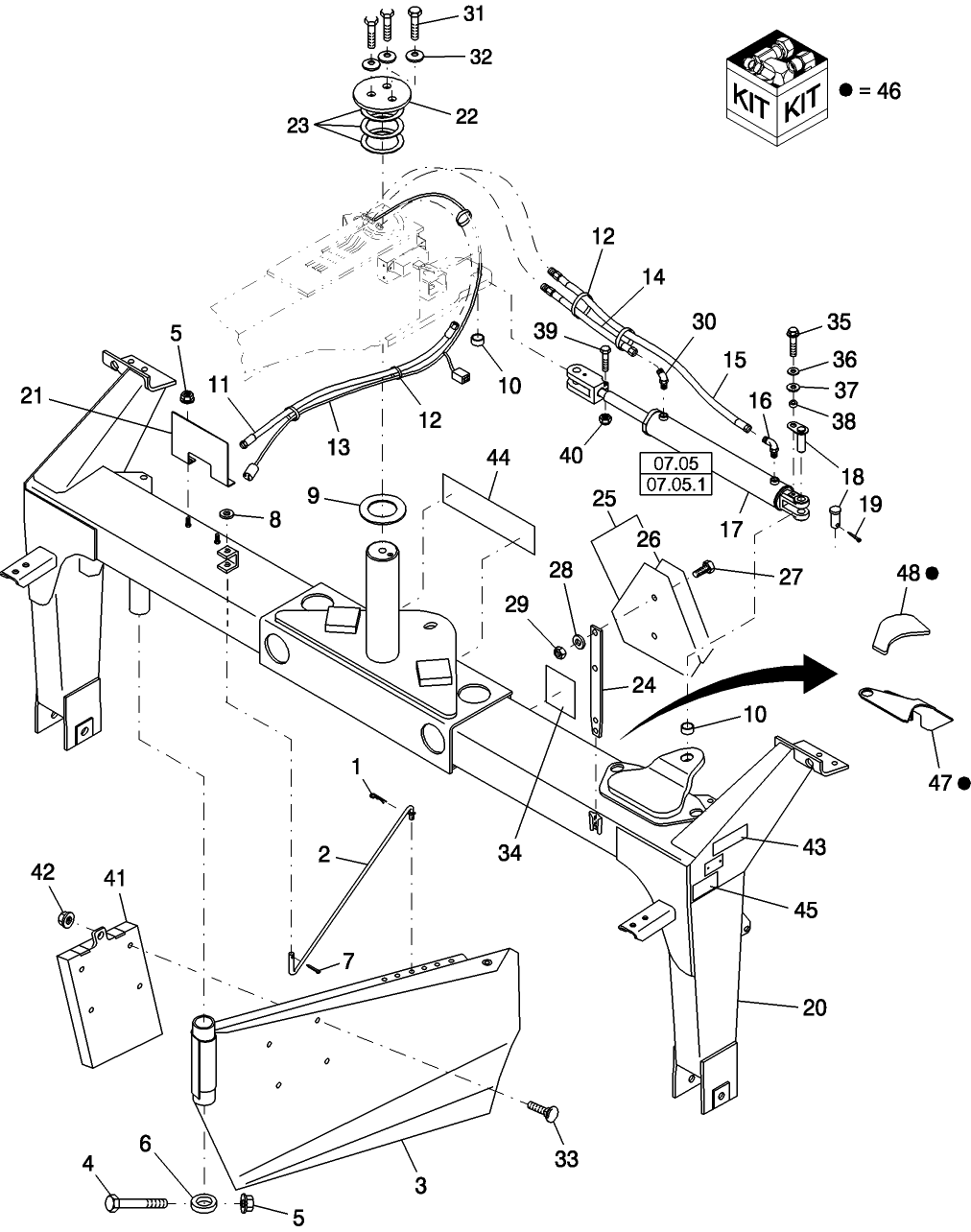 12.09 TRAILFRAME, REAR