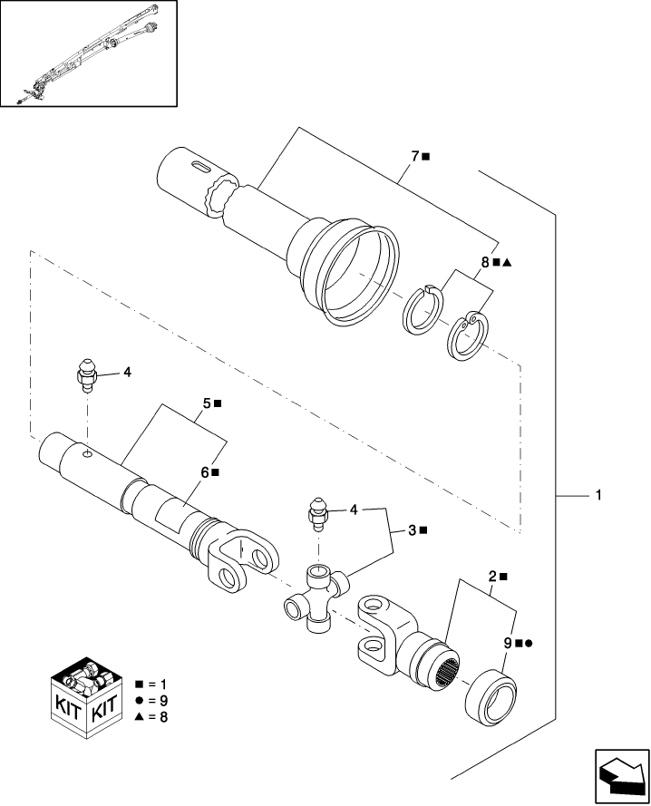 01.03(1) SECONDARY PTO, FRONT