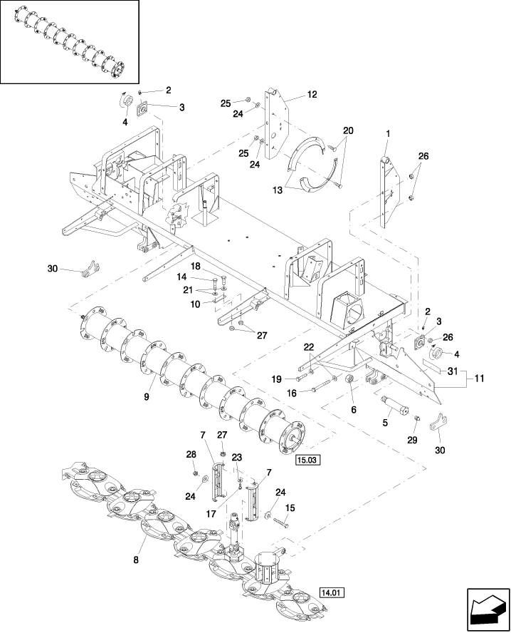 15.04 ROTOR MOUNTING COMPONENTS