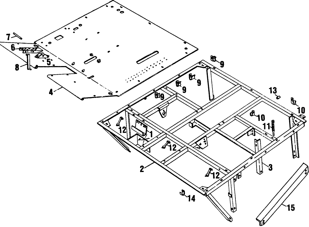 005 PLATFORM, HYDROSTATIC DRIVE