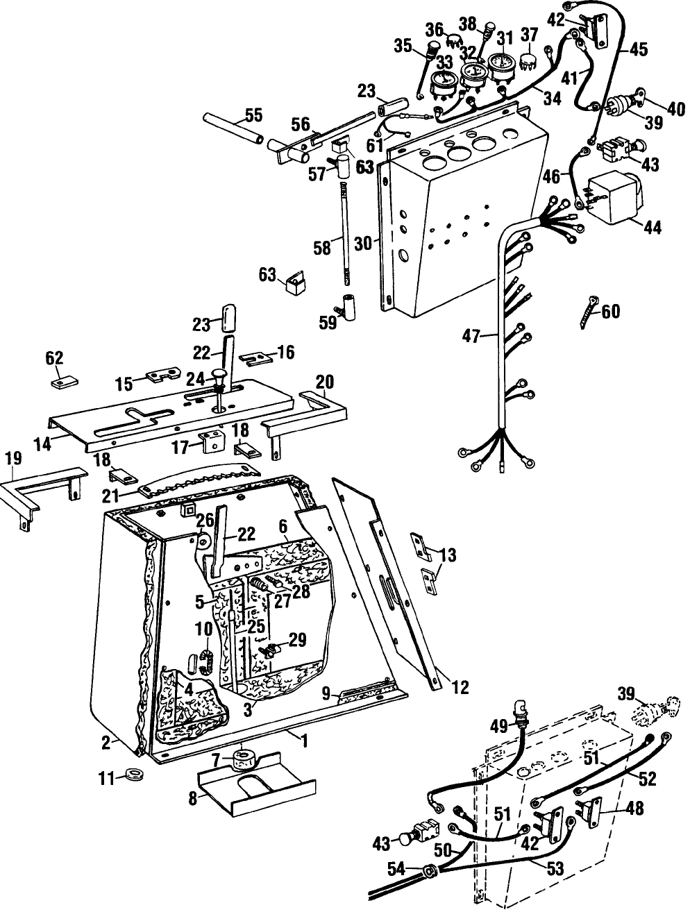 010 CONSOLE, HYDROSTATIC DRIVE