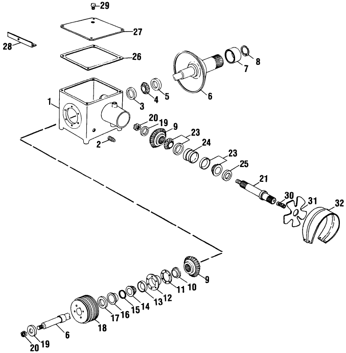 024 GEARBOX, PLANETARY DRIVE, BSN 373122