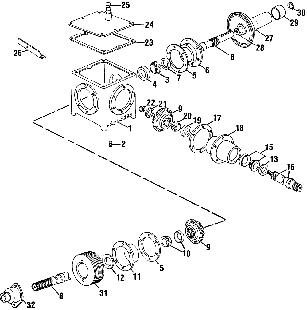 025 GEARBOX, PLANETARY DRIVE, ASN 373123