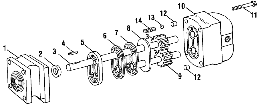 030 PUMP ASSEMBLY, PLANETARY DRIVE