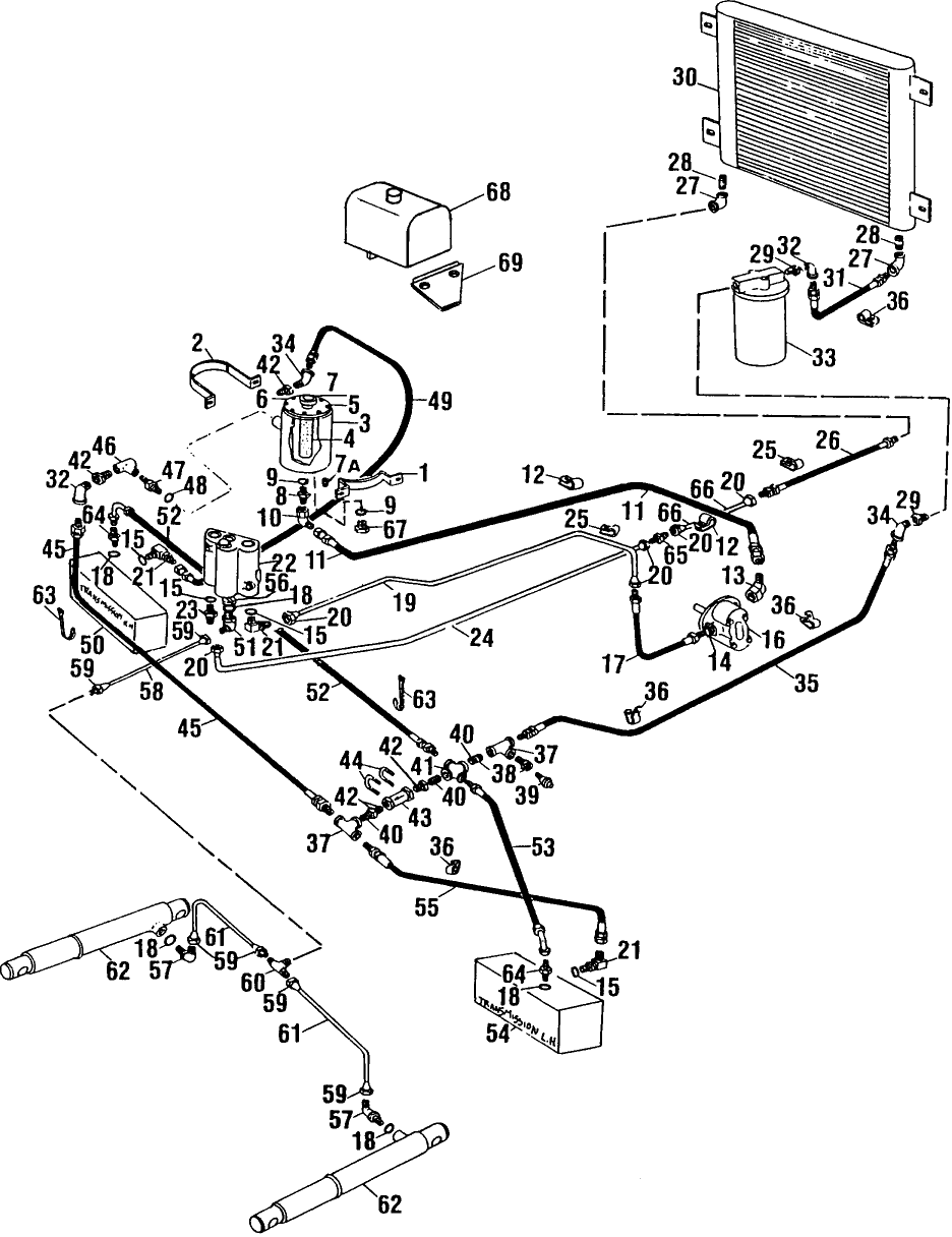 029 HYDRAULIC SYSTEM, HYDROSTATIC DRIVE