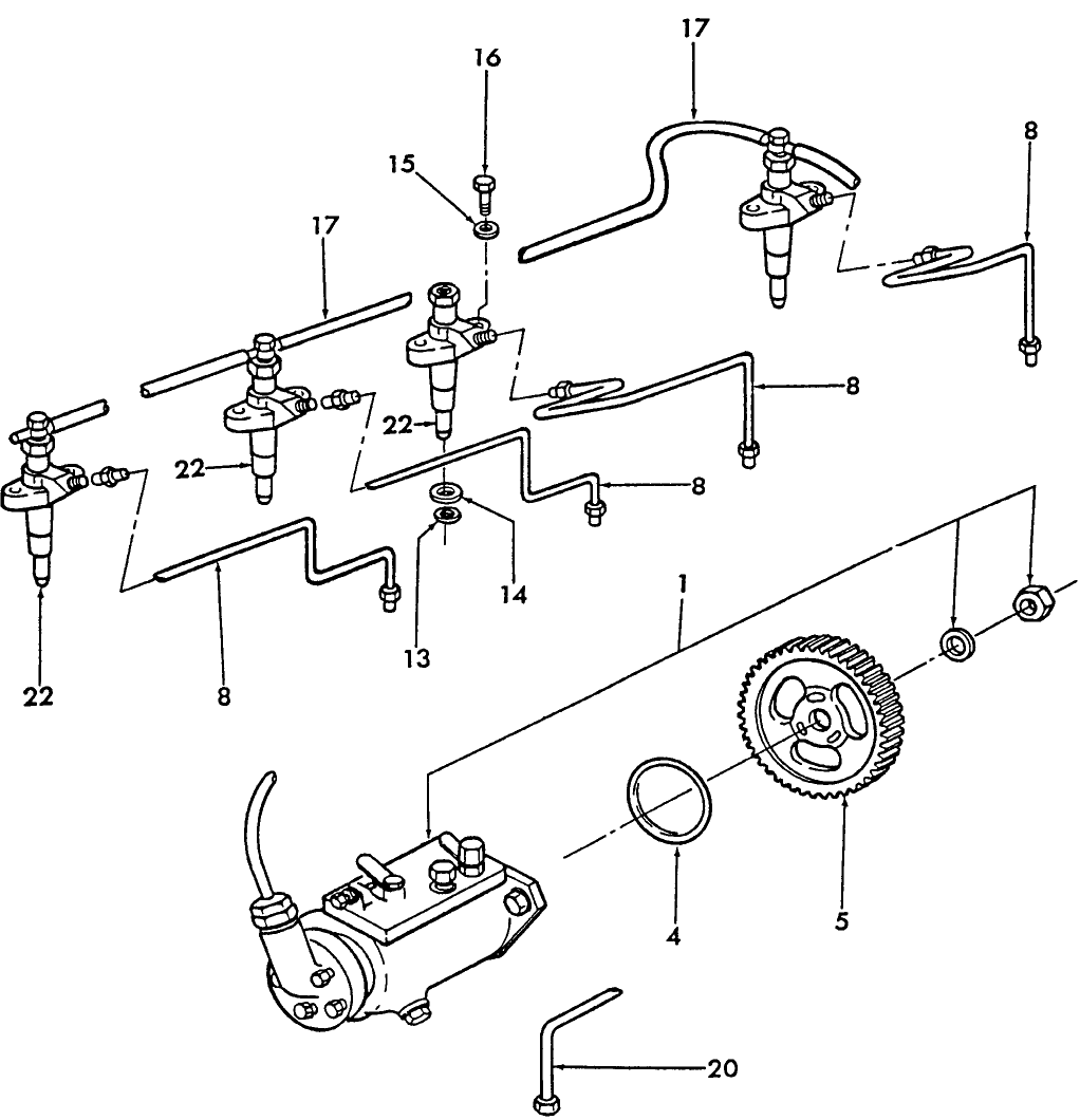 073 FUEL SYSTEM - USED ON AND ASN 540289