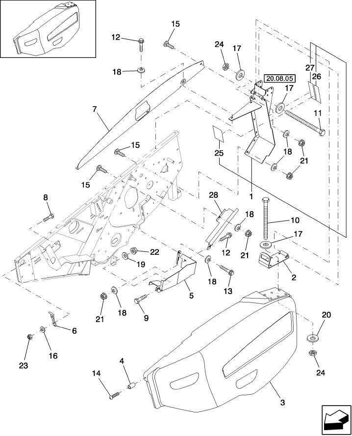 20.08.03 SHIELDING, LH