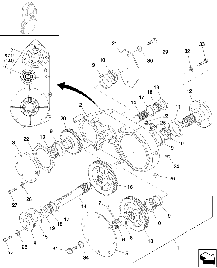 20.03.01 GEARBOX, COMPONENTS