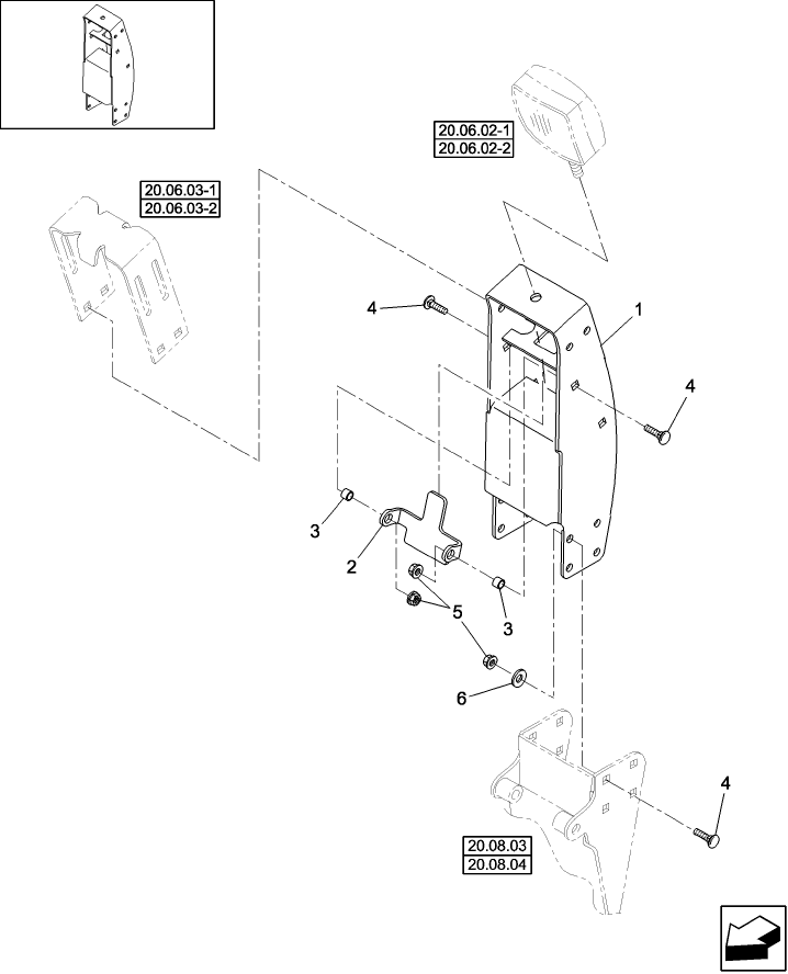 20.08.05 LATCH & LIGHT SUPPORTS