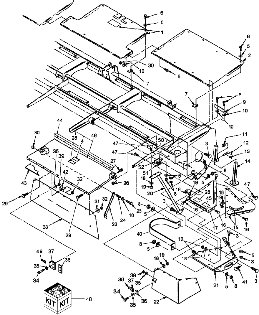 014 SHIELDING LEFT SIDE