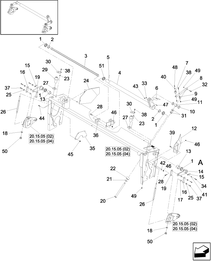 20.15.06(04) CONDITIONING ROLL TENSION, PIN Y7B667797 AND AFTER (NORTH AMERICA), ALL (ANZ)