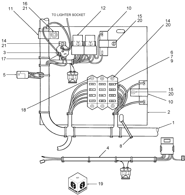 06.03 ELECTRICAL PANEL, CAB, ASN 581587 (2450);  583123 (2550)