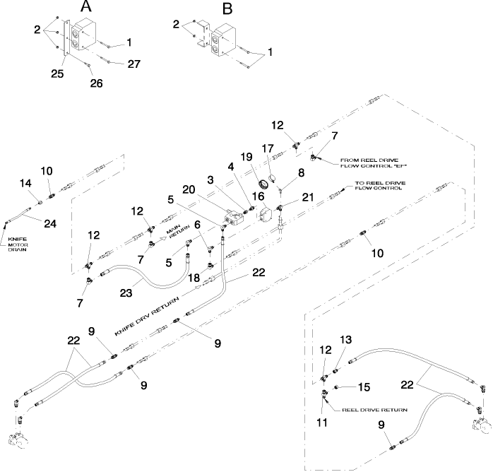 20.07.05(3.1) HYDRAULICS, STD DECK, PRIOR TO PIN K01 2007