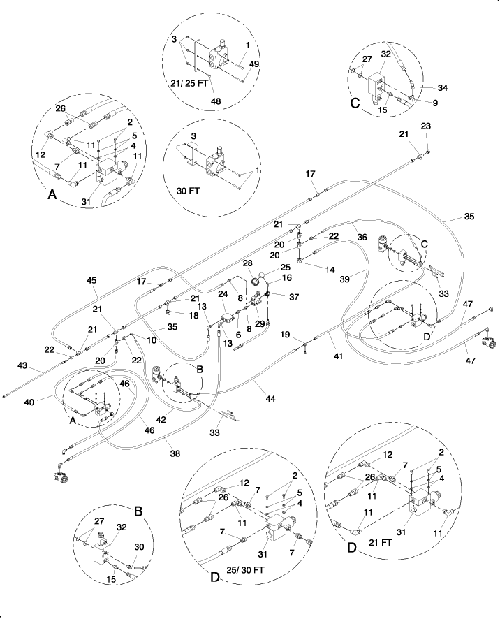 20.07.06(2) HYDRAULICS, DOUBLE SWATH, FROM PIN K01 2007