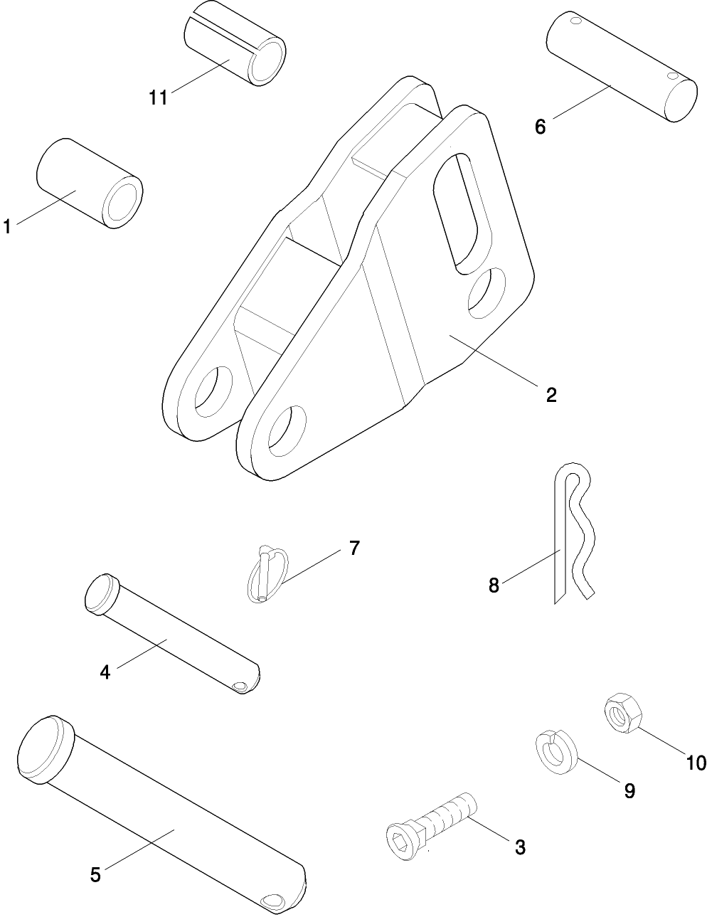 017 MOWER ADAPTER KIT