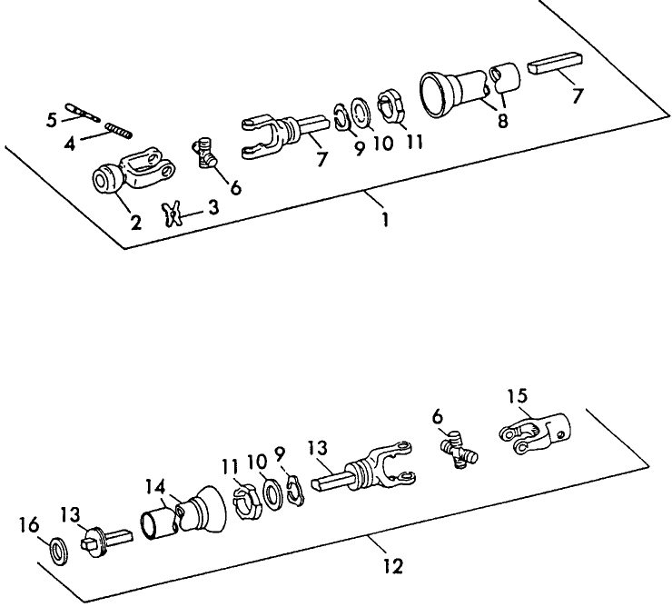 011 P.T.O. GROUP - MODEL 451 MOUNTED MOWER