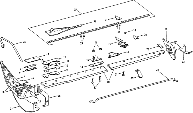 004 CUTTERBAR, 6 & 7 FT.