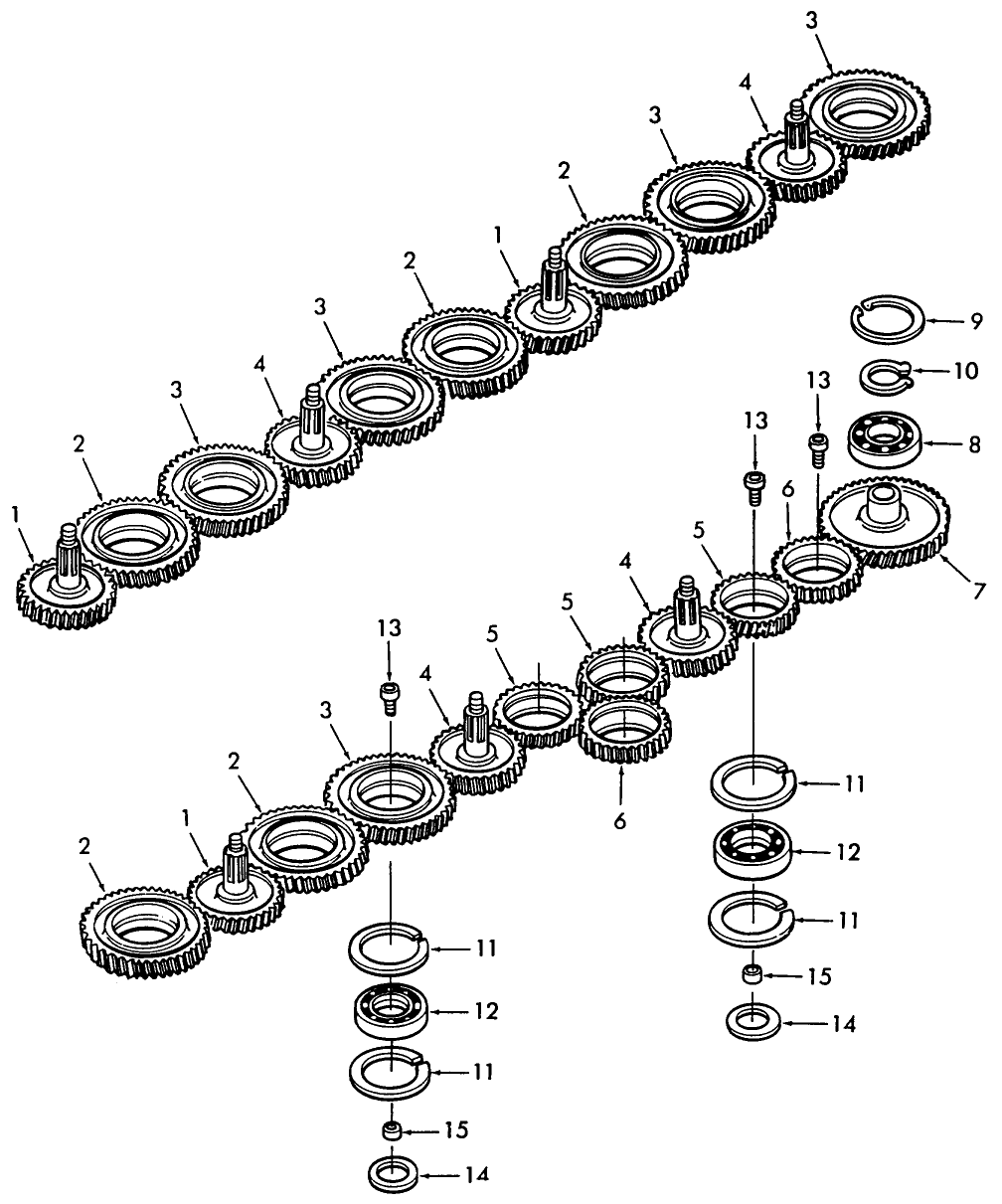 007 CUTTERBAR GEAR