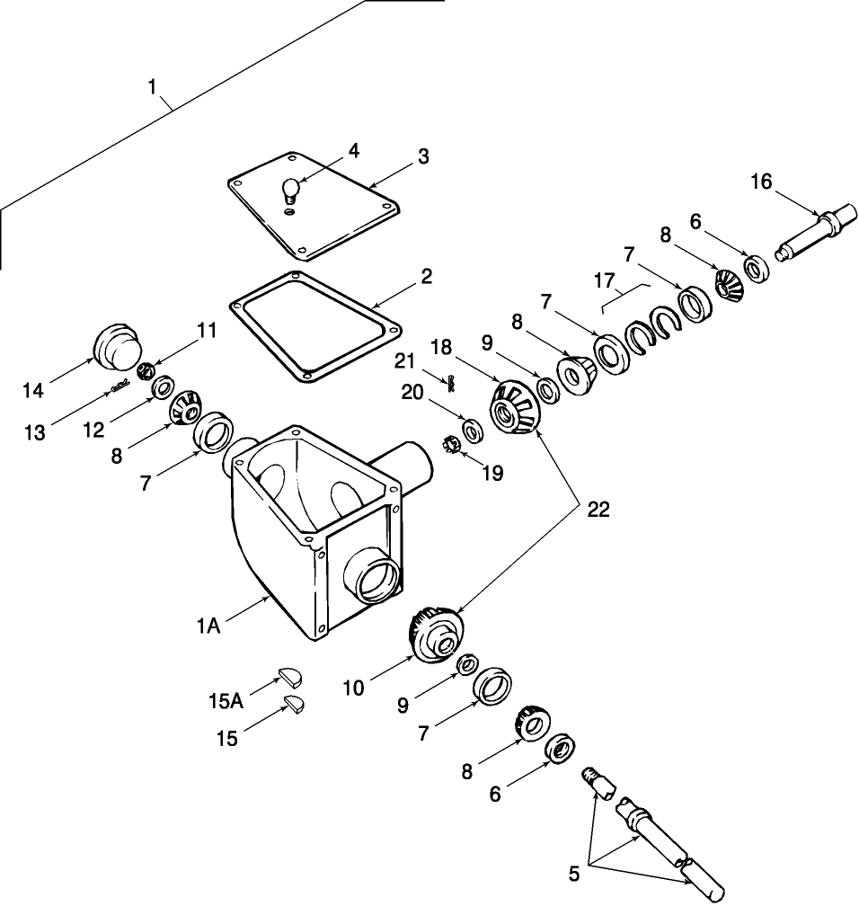 003 GEARBOX, 540 & 1,000 RPM