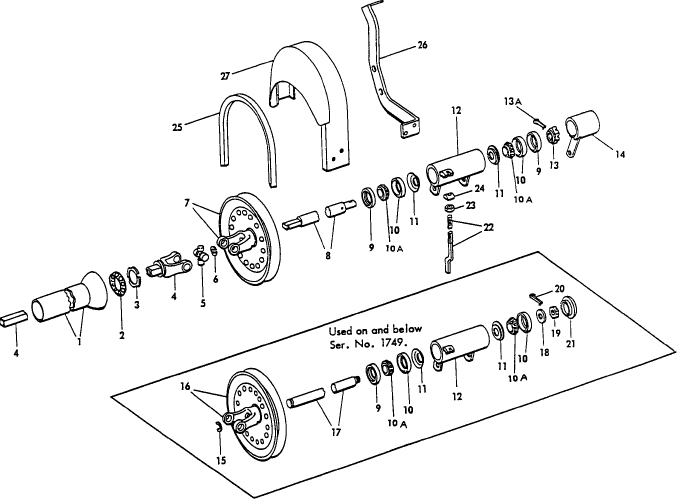 003 DRIVE HOUSING & PTO GROUP - STANDARD & HEAVY DUTY